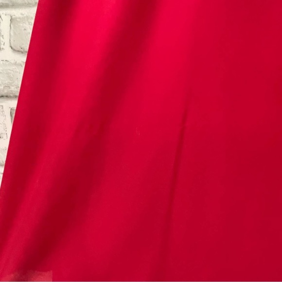 Soft Surroundings Dark Pink Fuchsia Flowy Ankle/Maxi Sleeveless Dress Size 14 - Picture 3 of 12